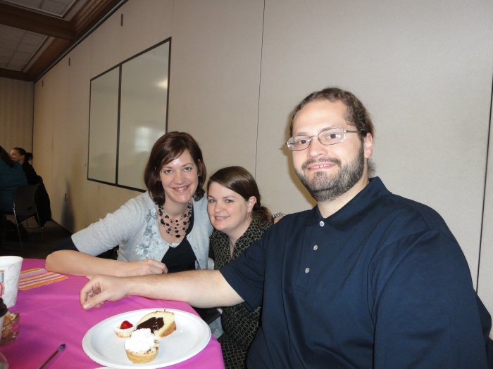 Sarah, Jaime, and Ron